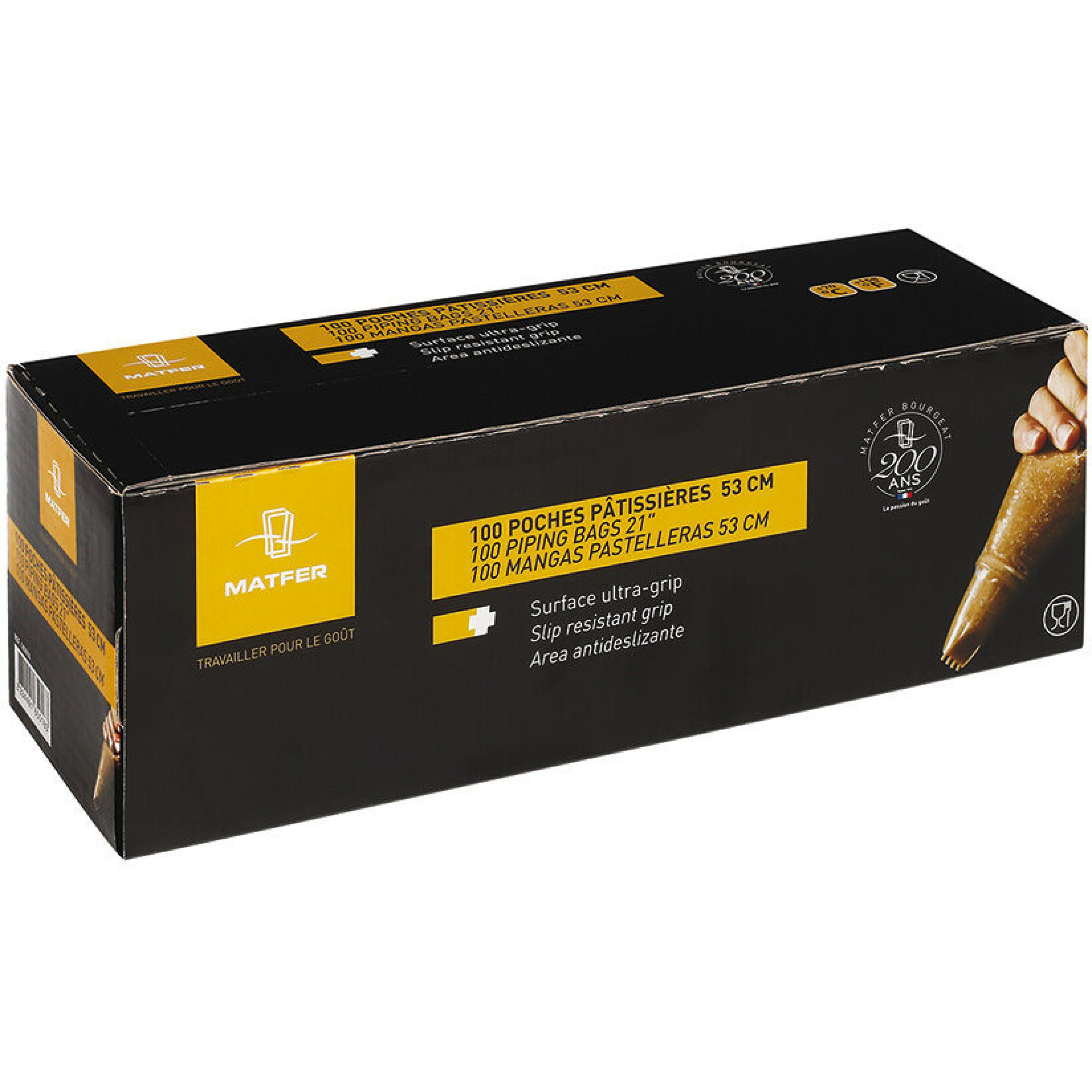 ROULEAU DE 100 POCHES PÂTISSIÈRES  53x26 CM - MATFER