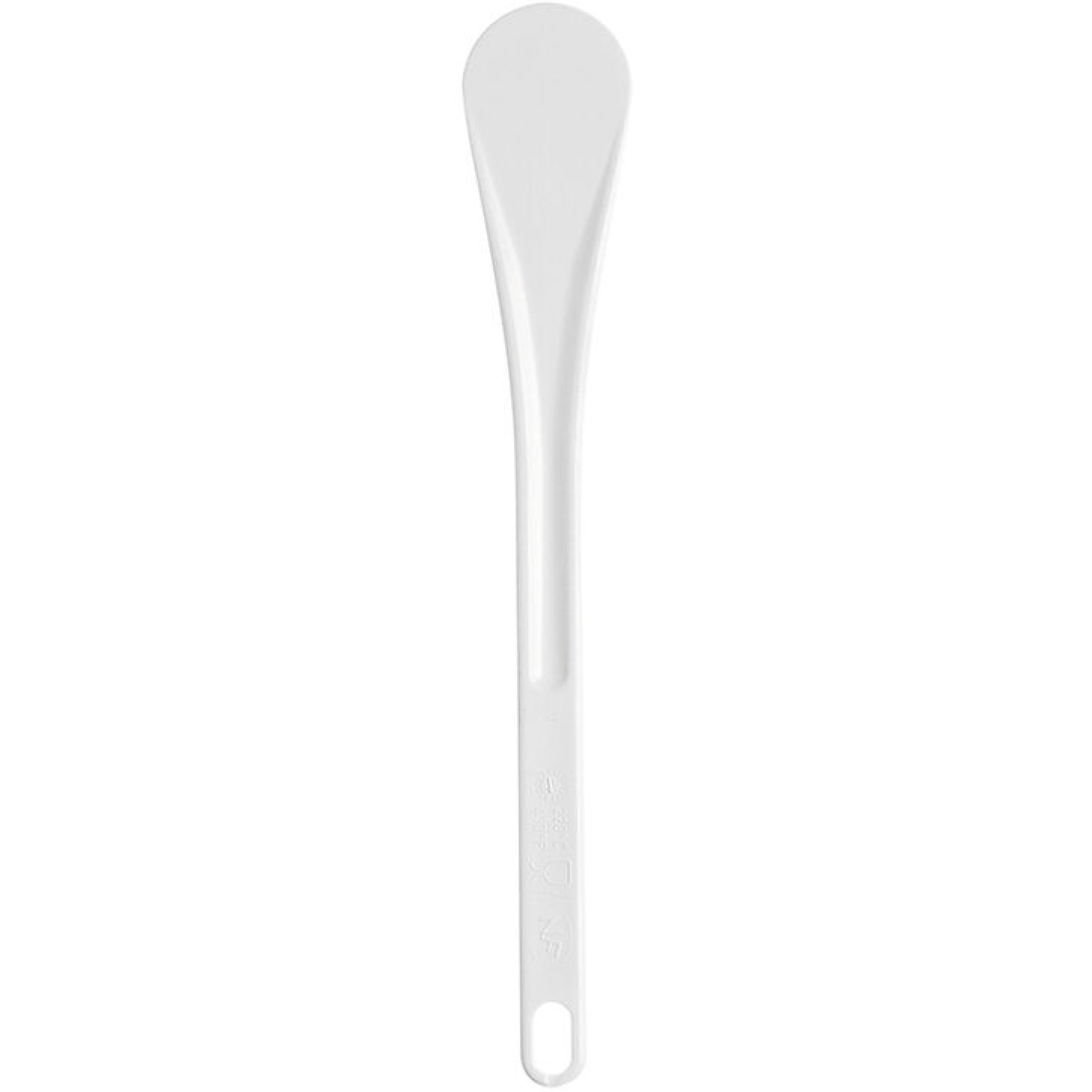SPATULE DROITE EXOGLASS BLANC - MATFER