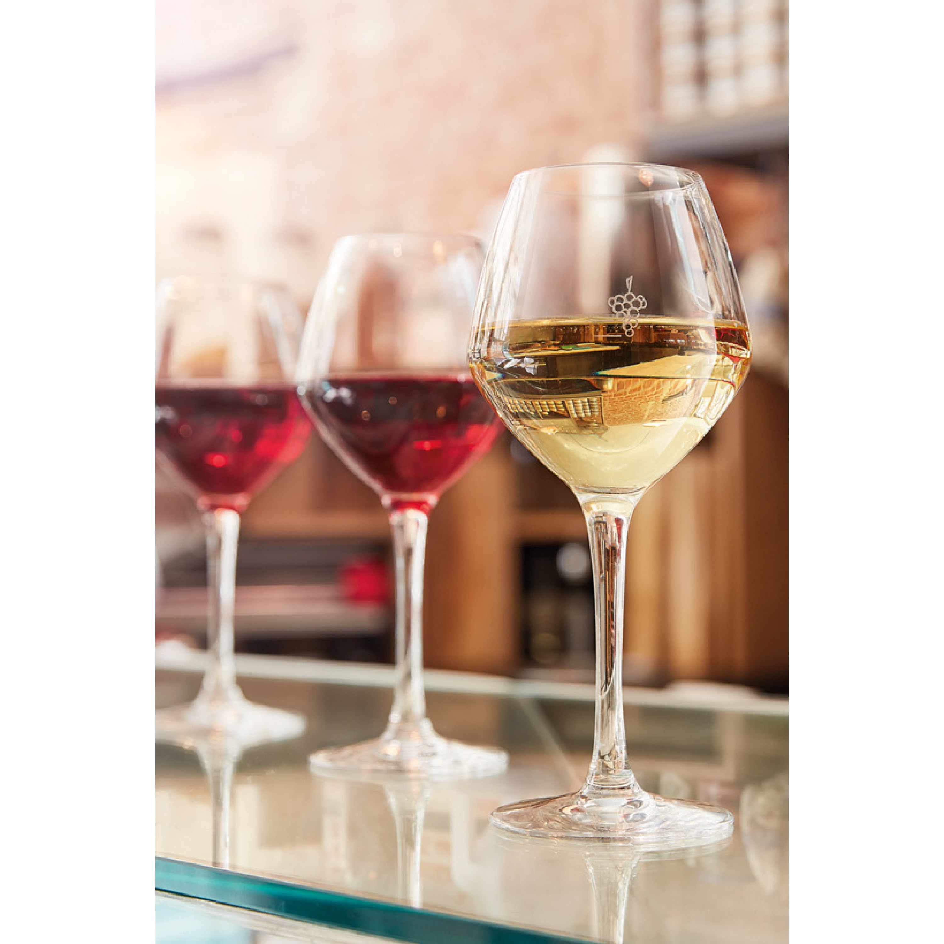 6 verres a vin cabernet JAUGÉ -  CHEF & SOMMELIER