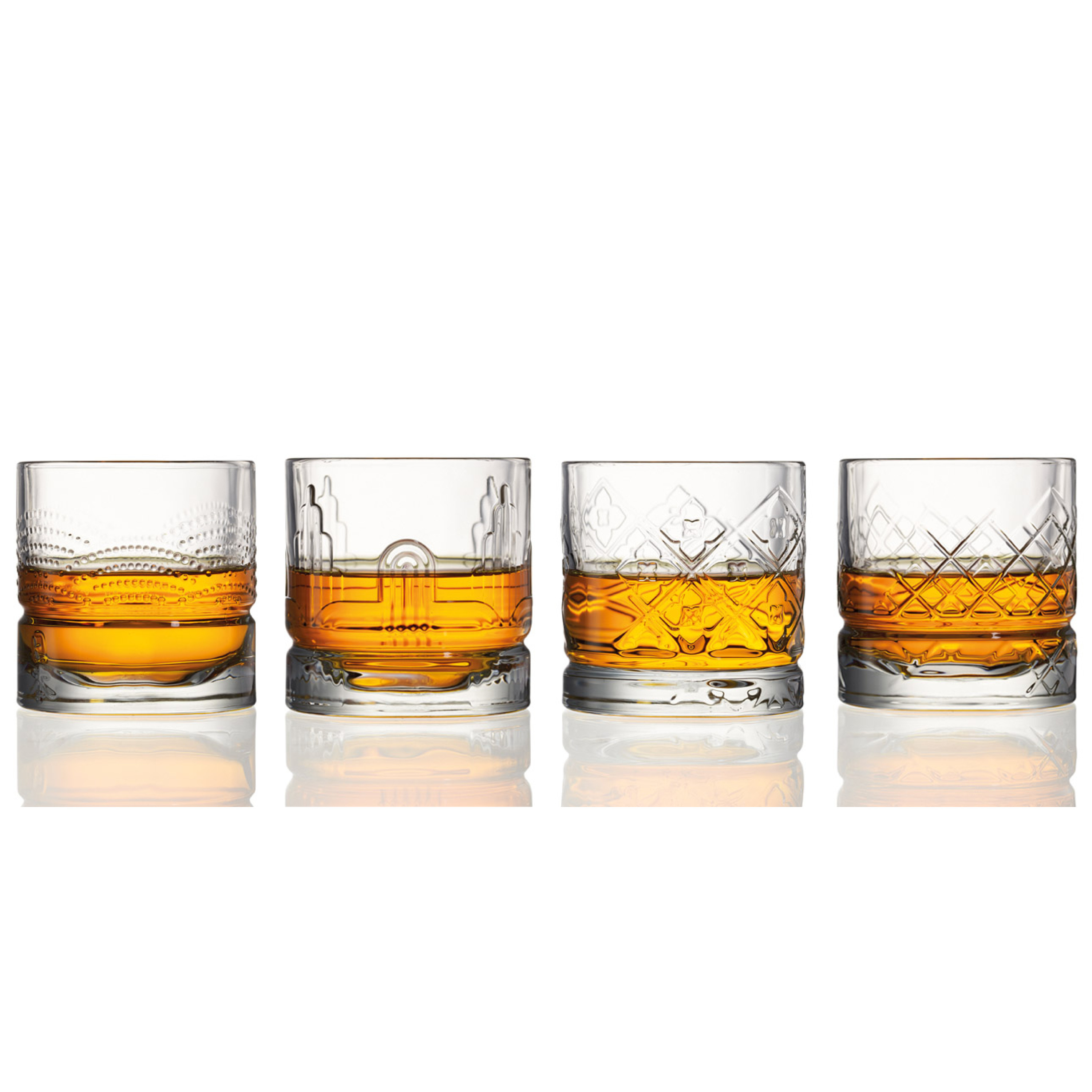 4 verres à whisky Dandy - LA ROCHèRE