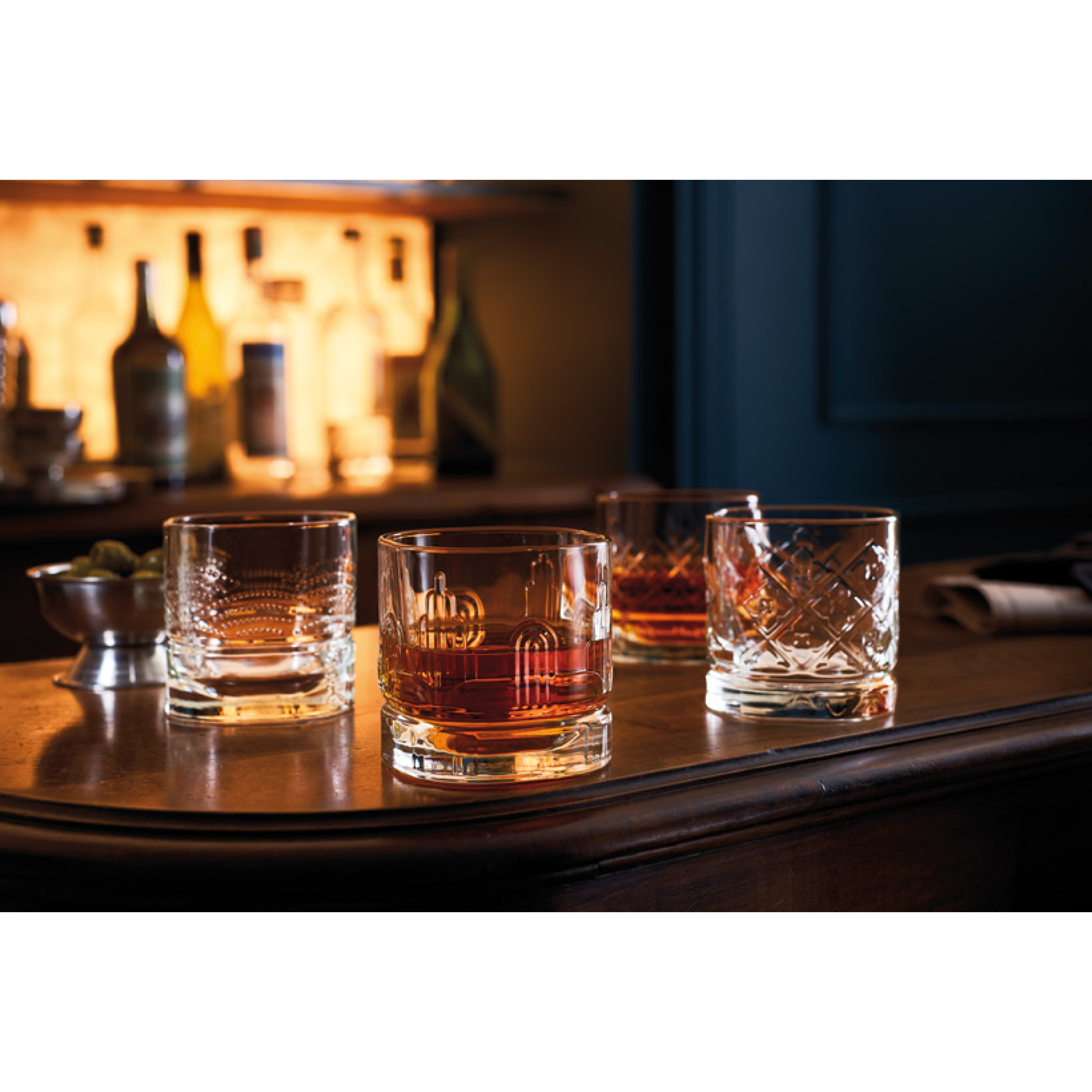 4 verres à whisky Dandy - LA ROCHèRE