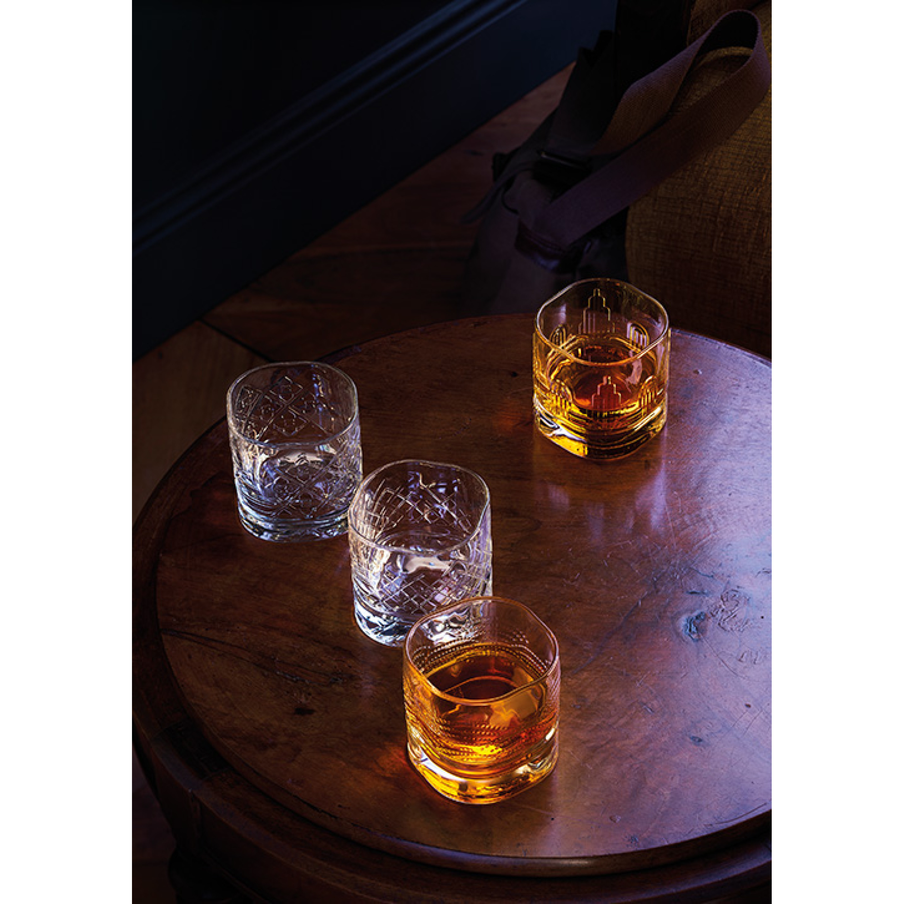 4 verres à whisky Dandy - LA ROCHèRE
