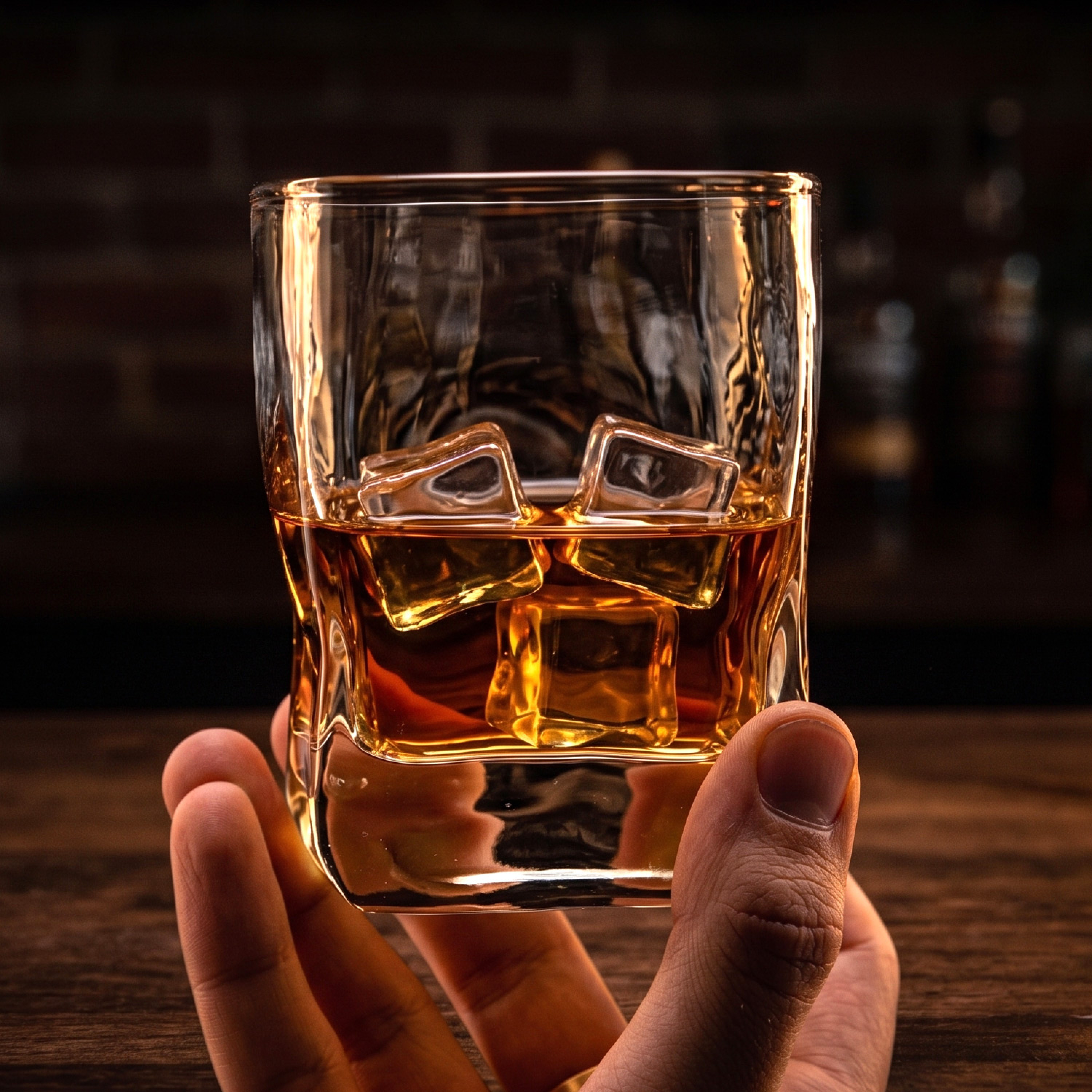 6 verres à whisky Frosty- Borgonovo