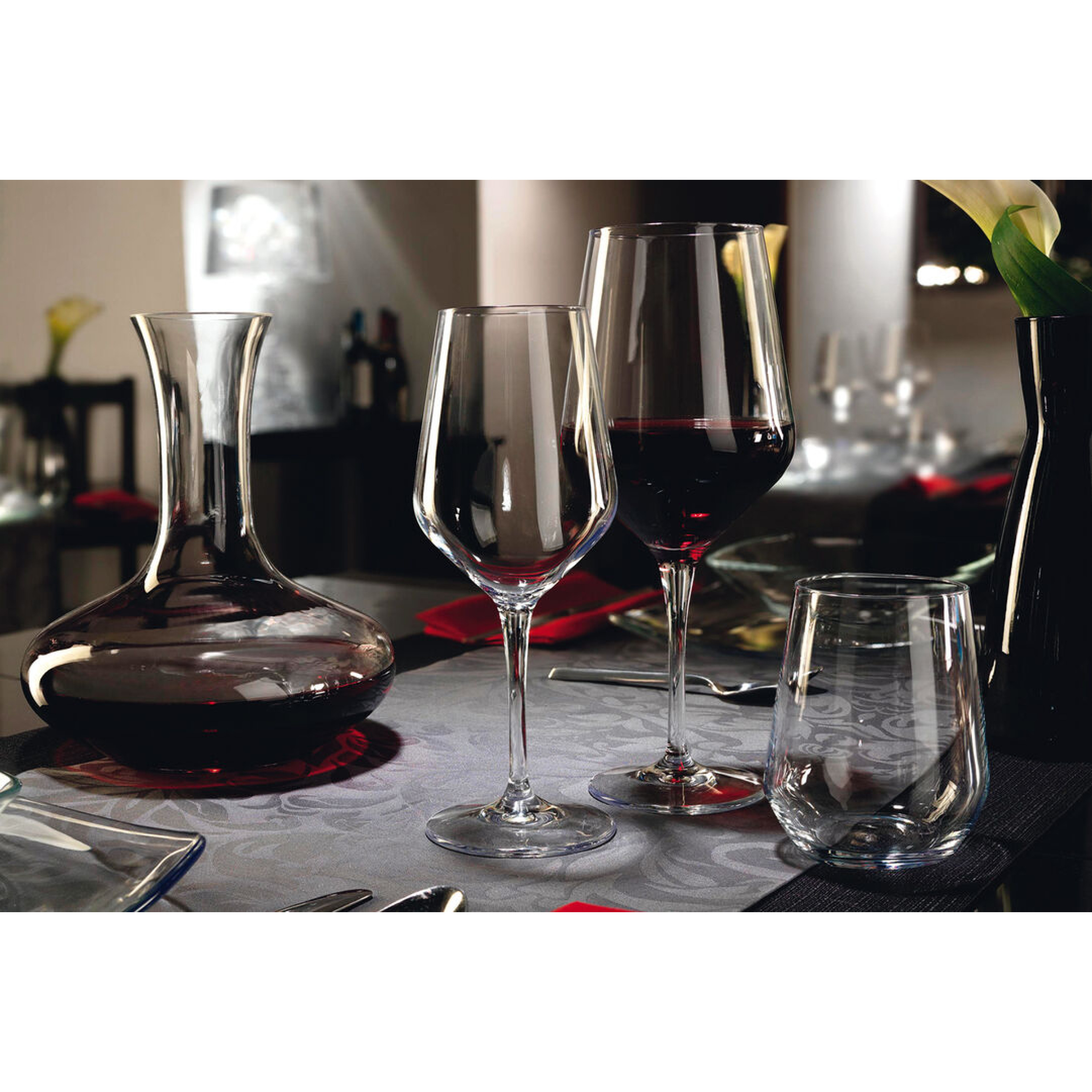 6 verres à vin Electra - Bormioli  Rocco