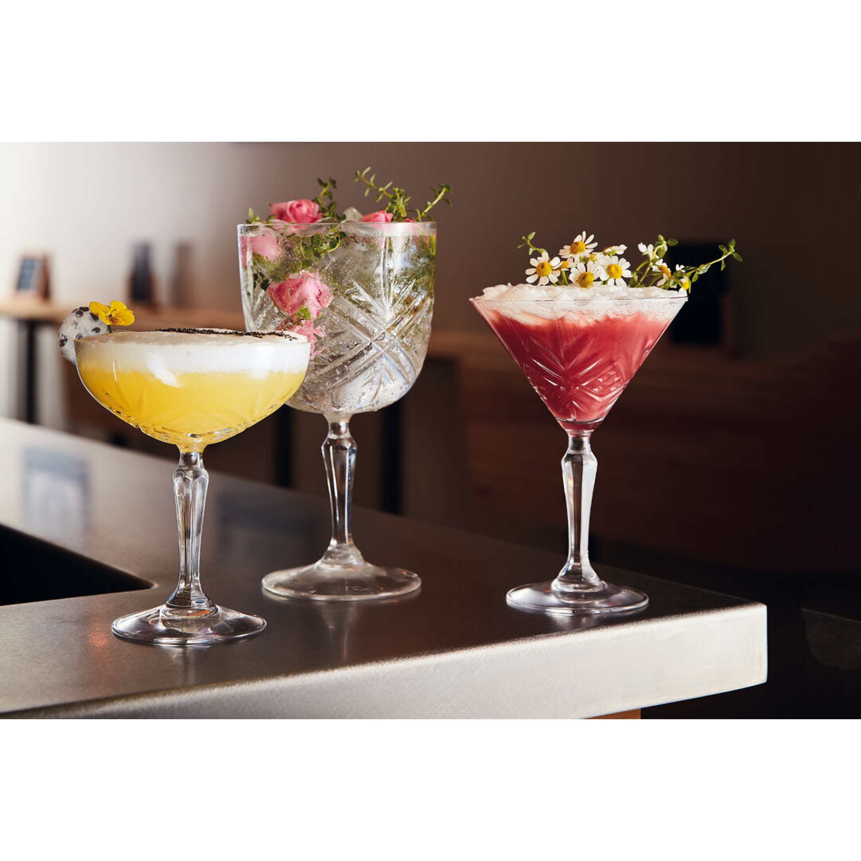 6 coupes à champagne  broadway - ARCOROC