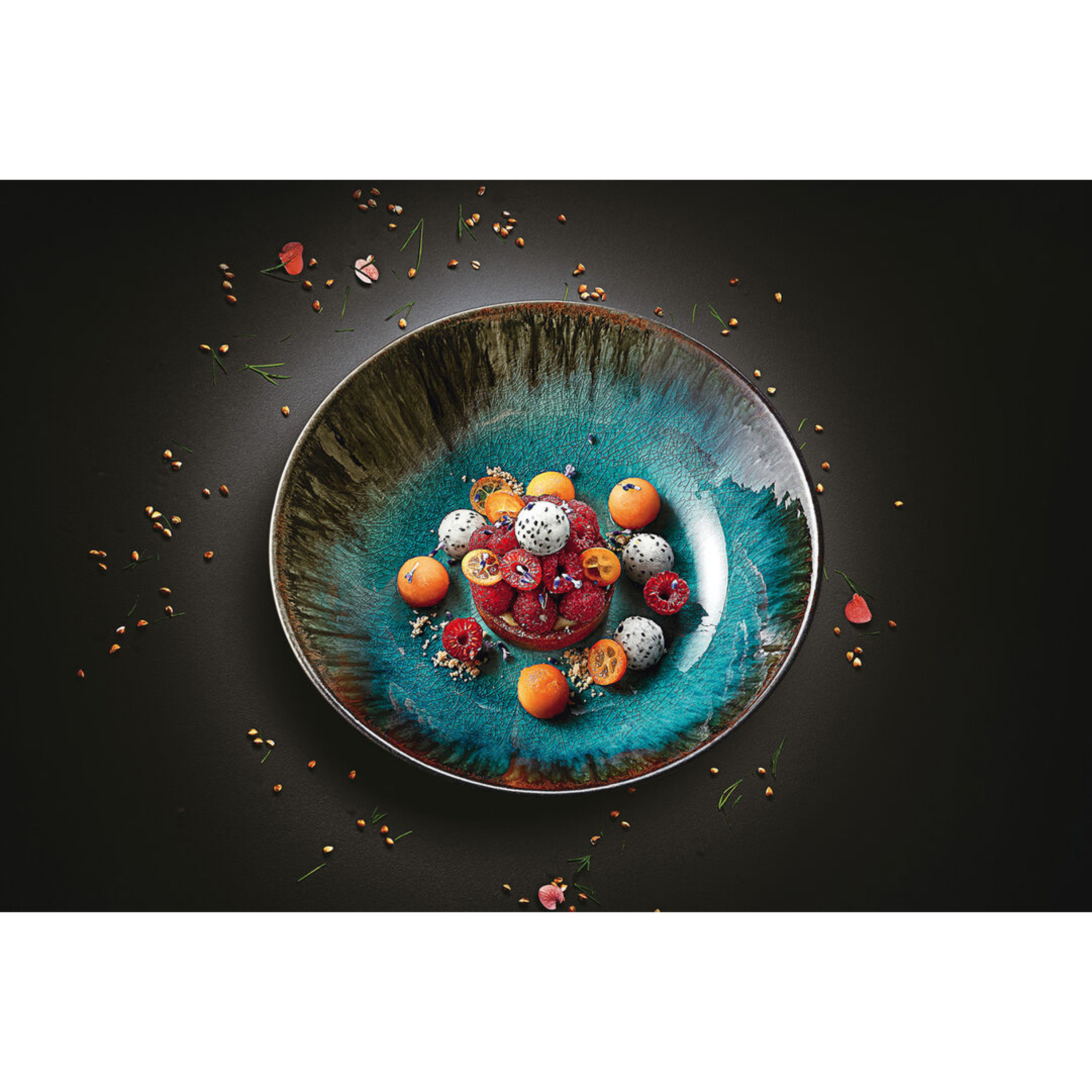 Assiette à salade Iris - Matfer