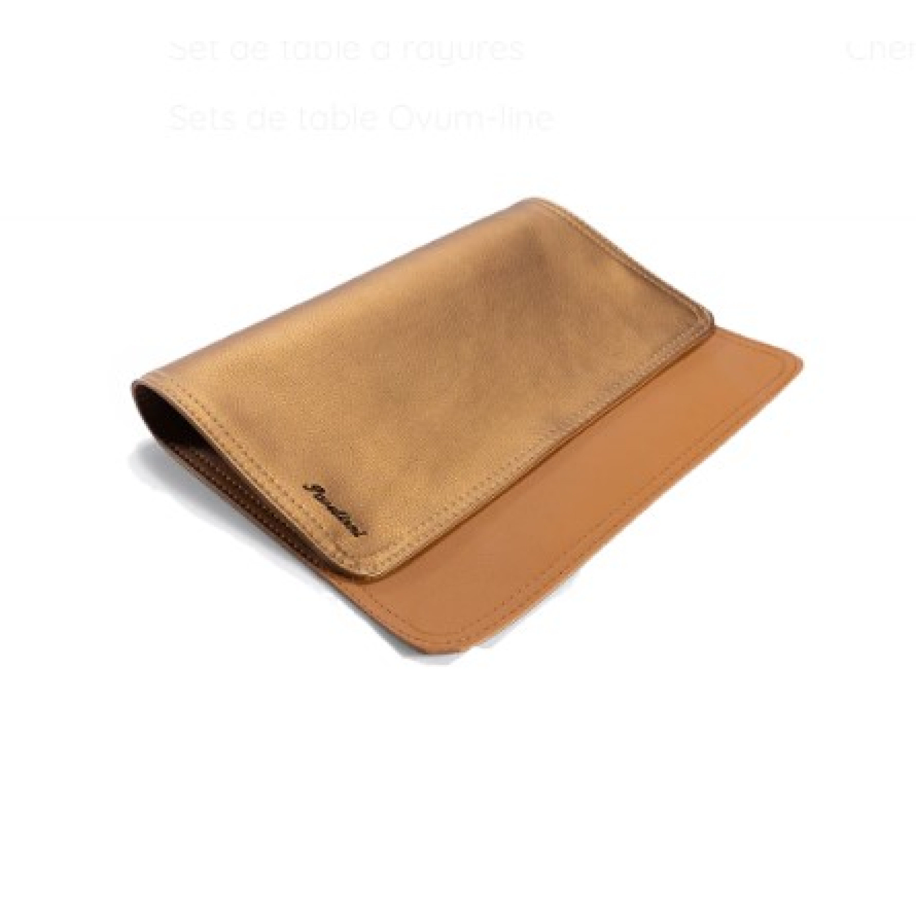 SET DE TABLE METALLISÉ DOUBLE FACE - PAVELINNI