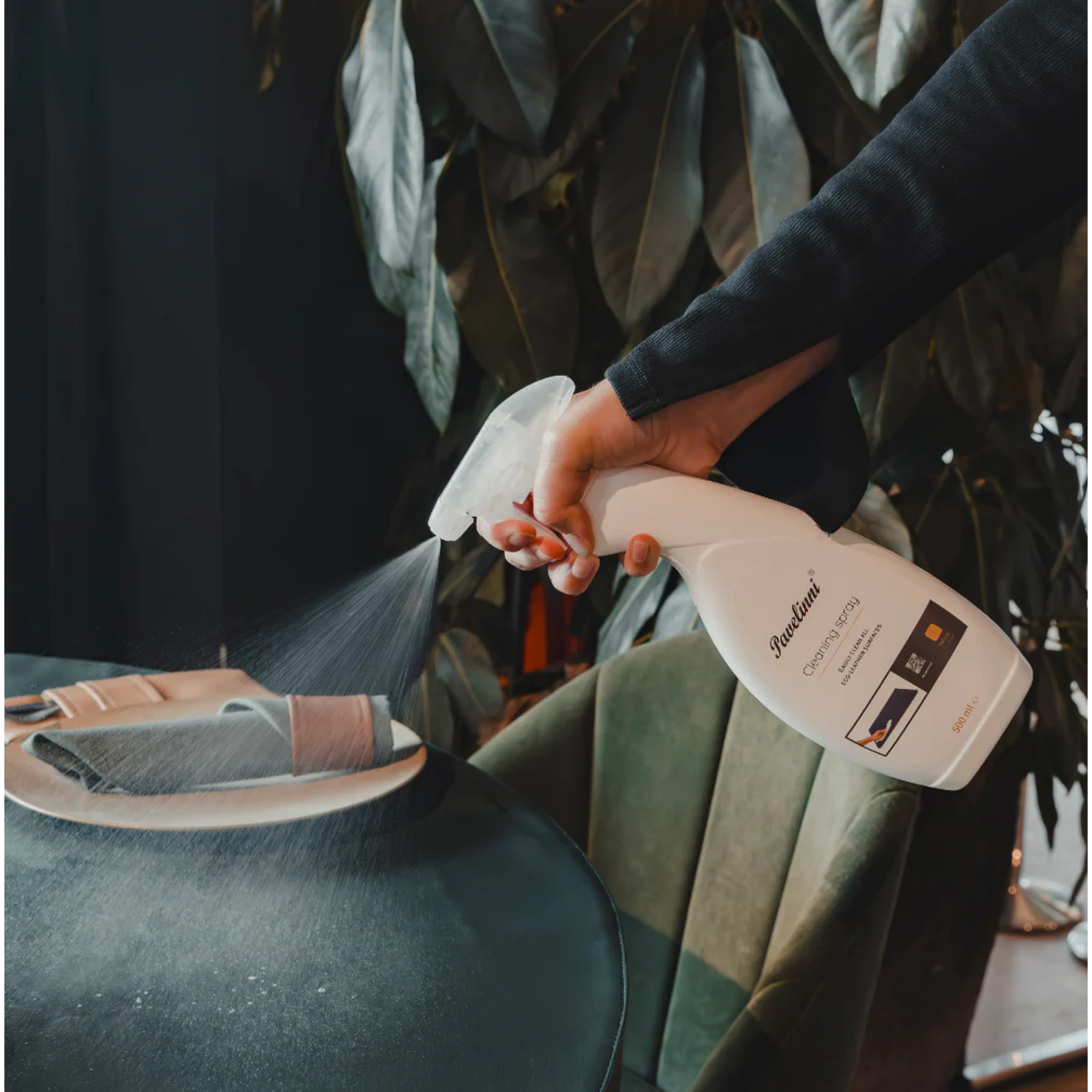 SPRAY NETTOYANT POUR SET DE TABLE  - PAVELINNI