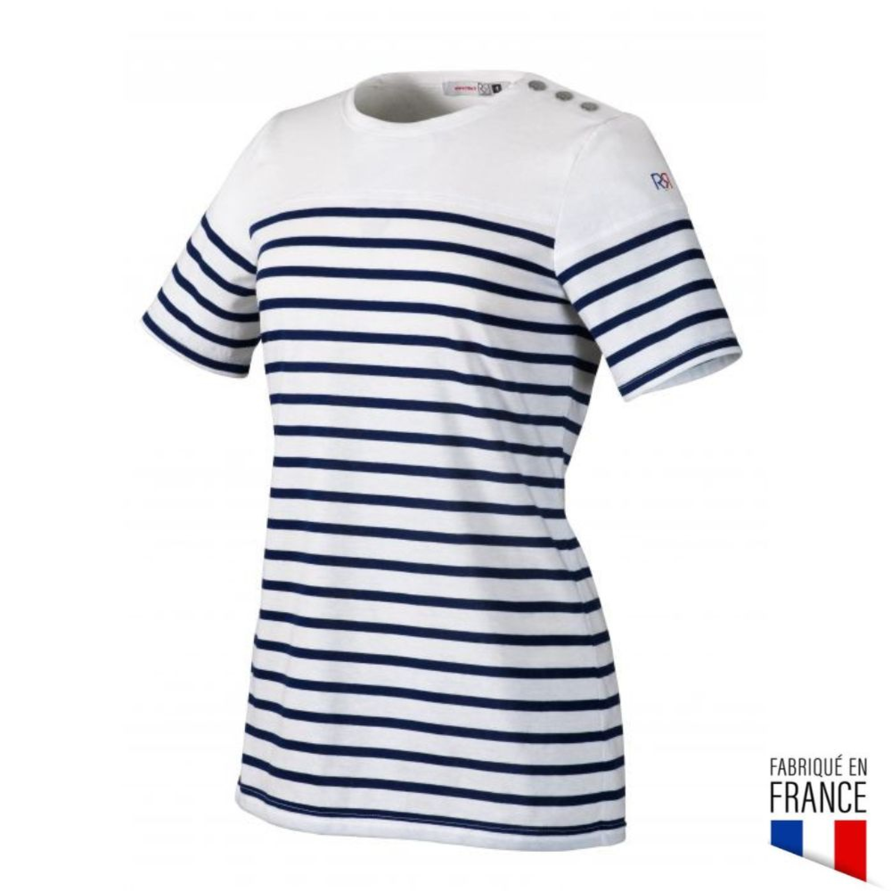 Marinière à manches courtes BALISE - ROBUR