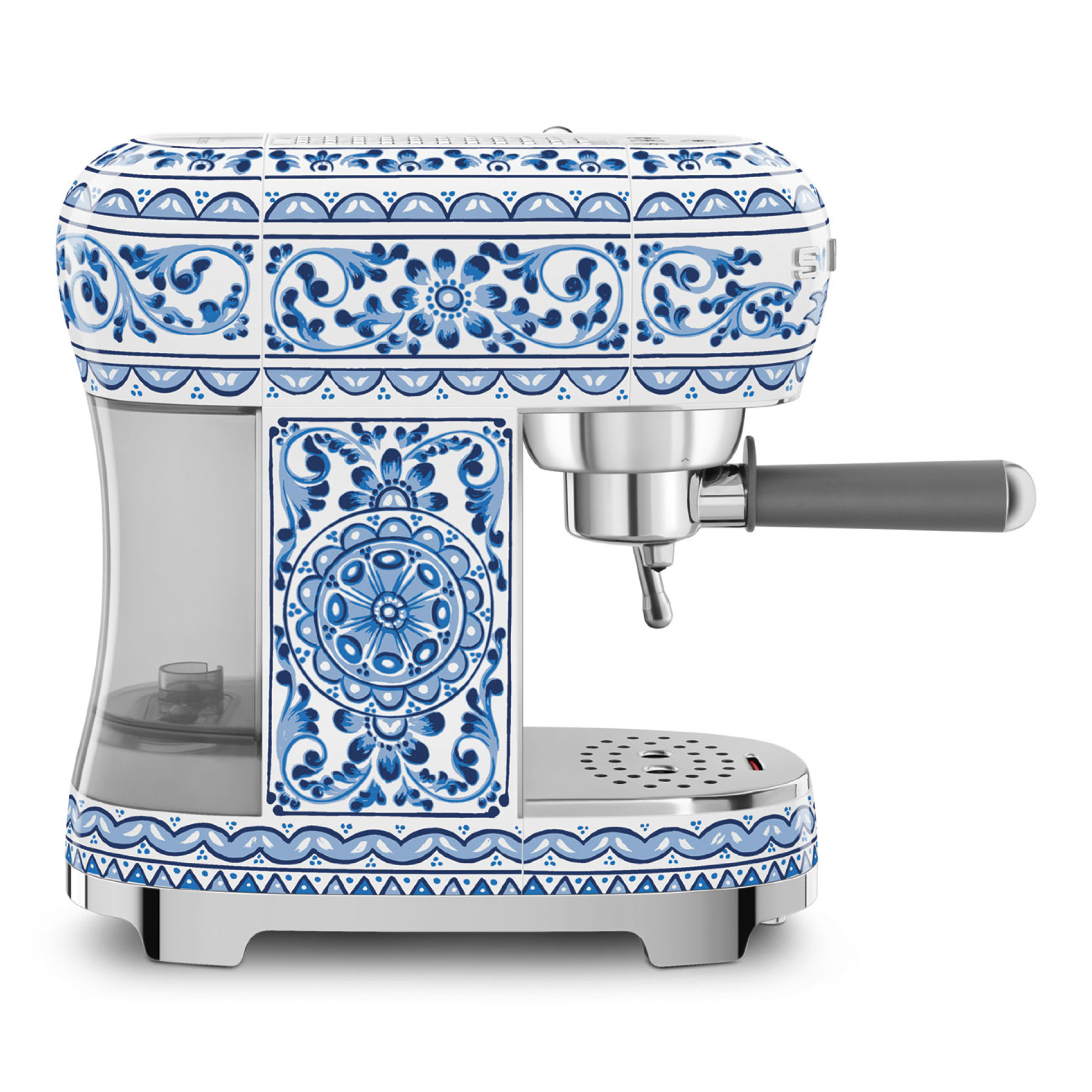 Machine à café Expresso Années 50 Ecf02 Blu Mediterraneo - Dolce & Gabbana x SMEG