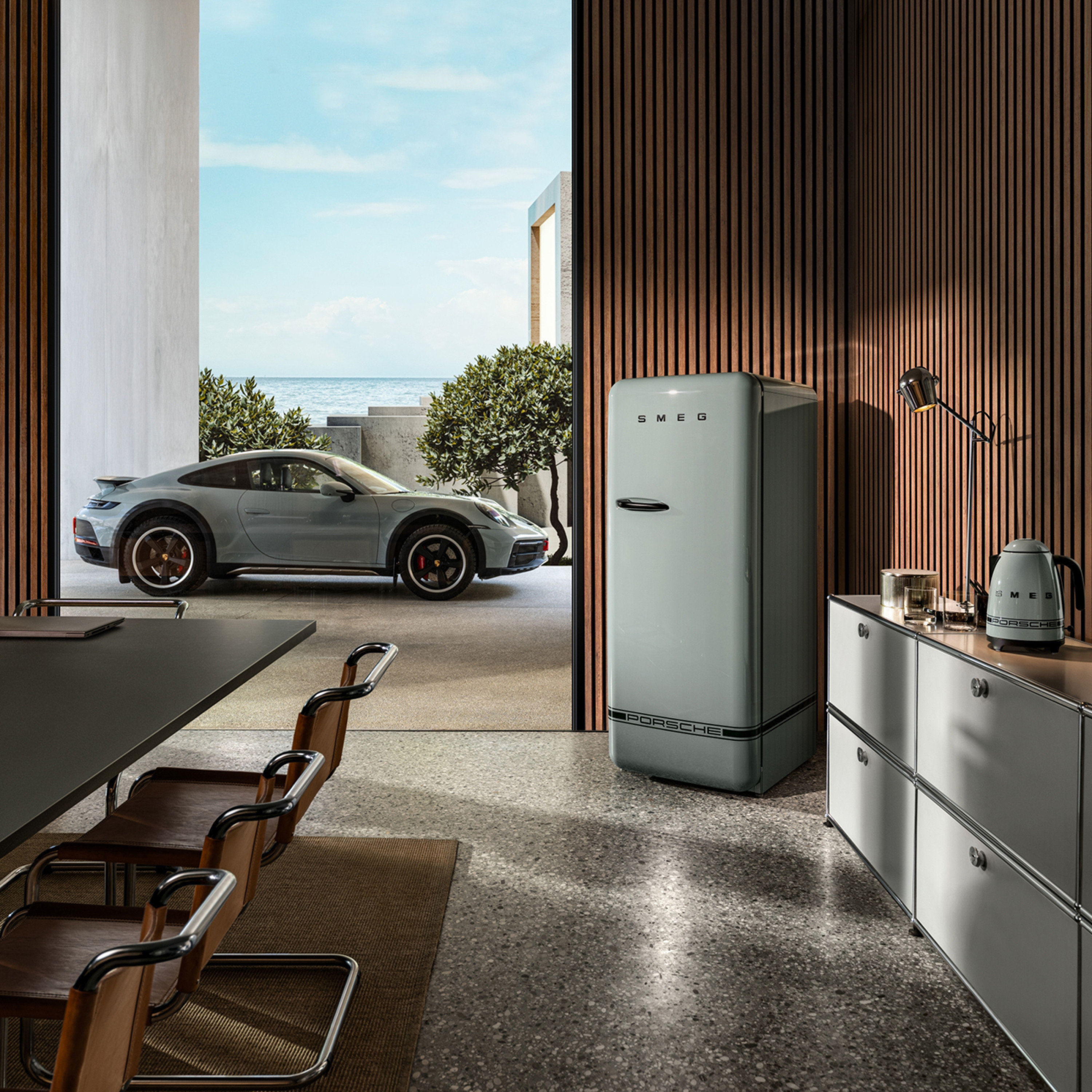 REFRIGERATEUR PORSCHE- SMEG