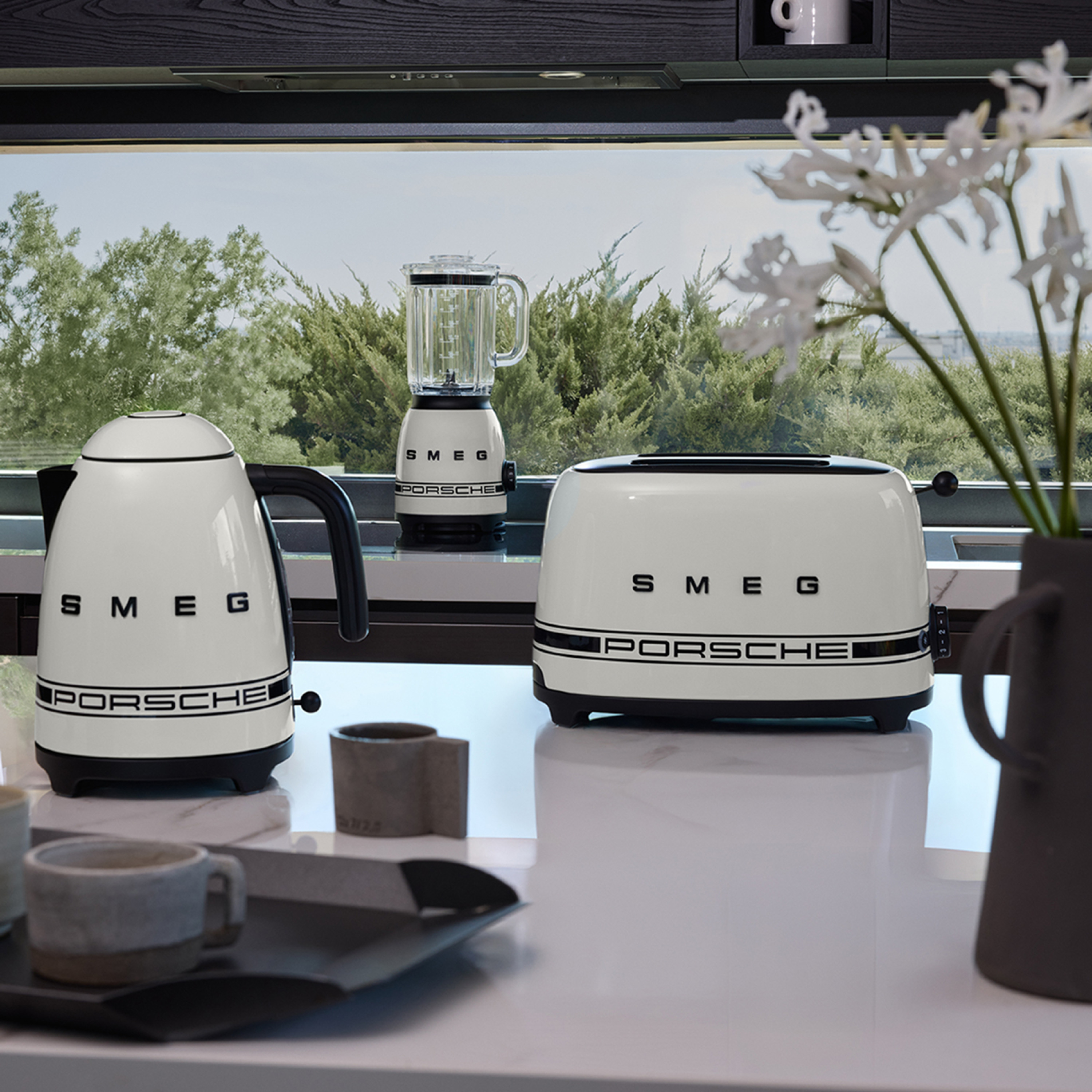 TOASTER 2 TRANCHES TSF01 PORSCHE - SMEG