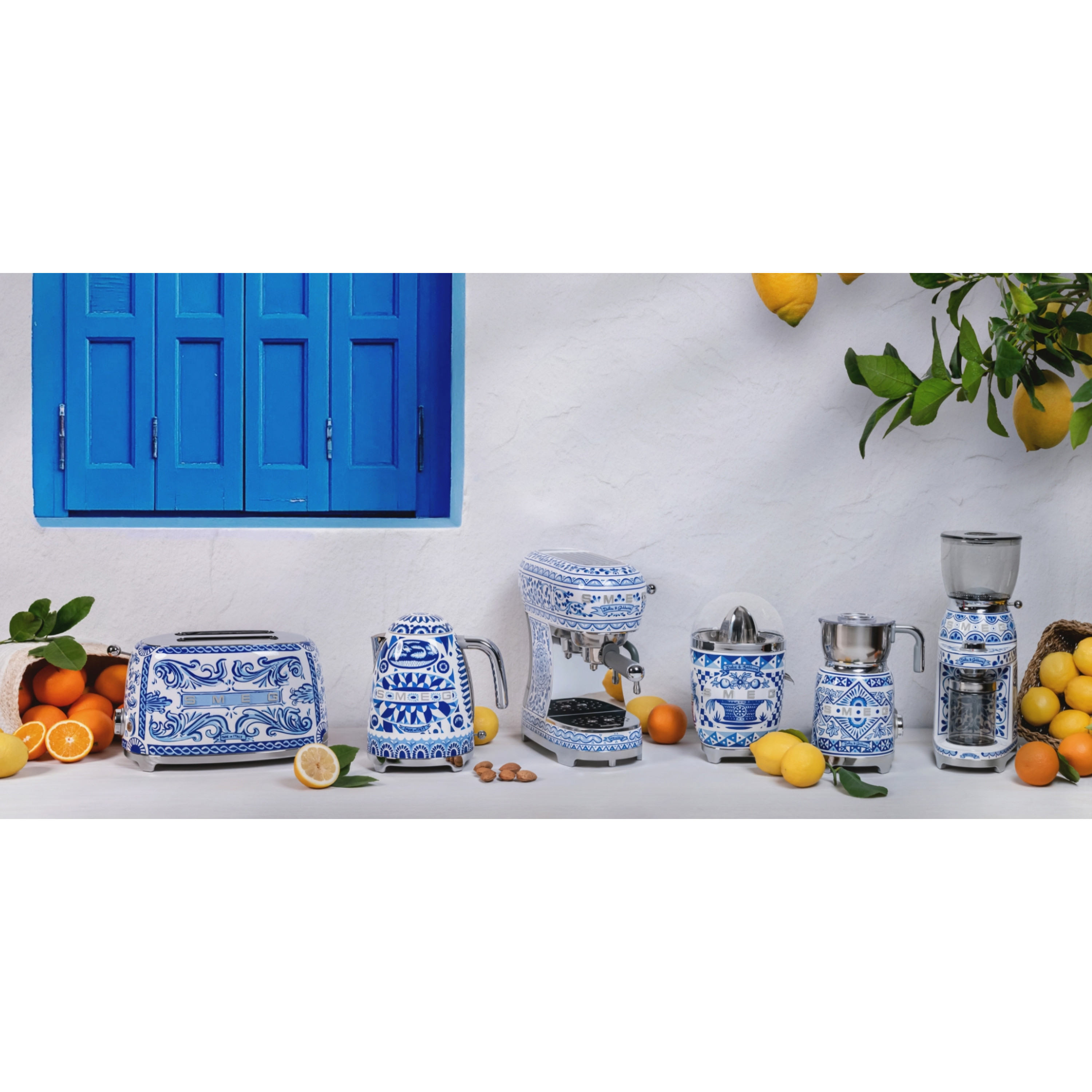 Grille-Pain/Toaster années 50 TSF01 Blu Mediterraneo  - Dolce & Gabbana x SMEG