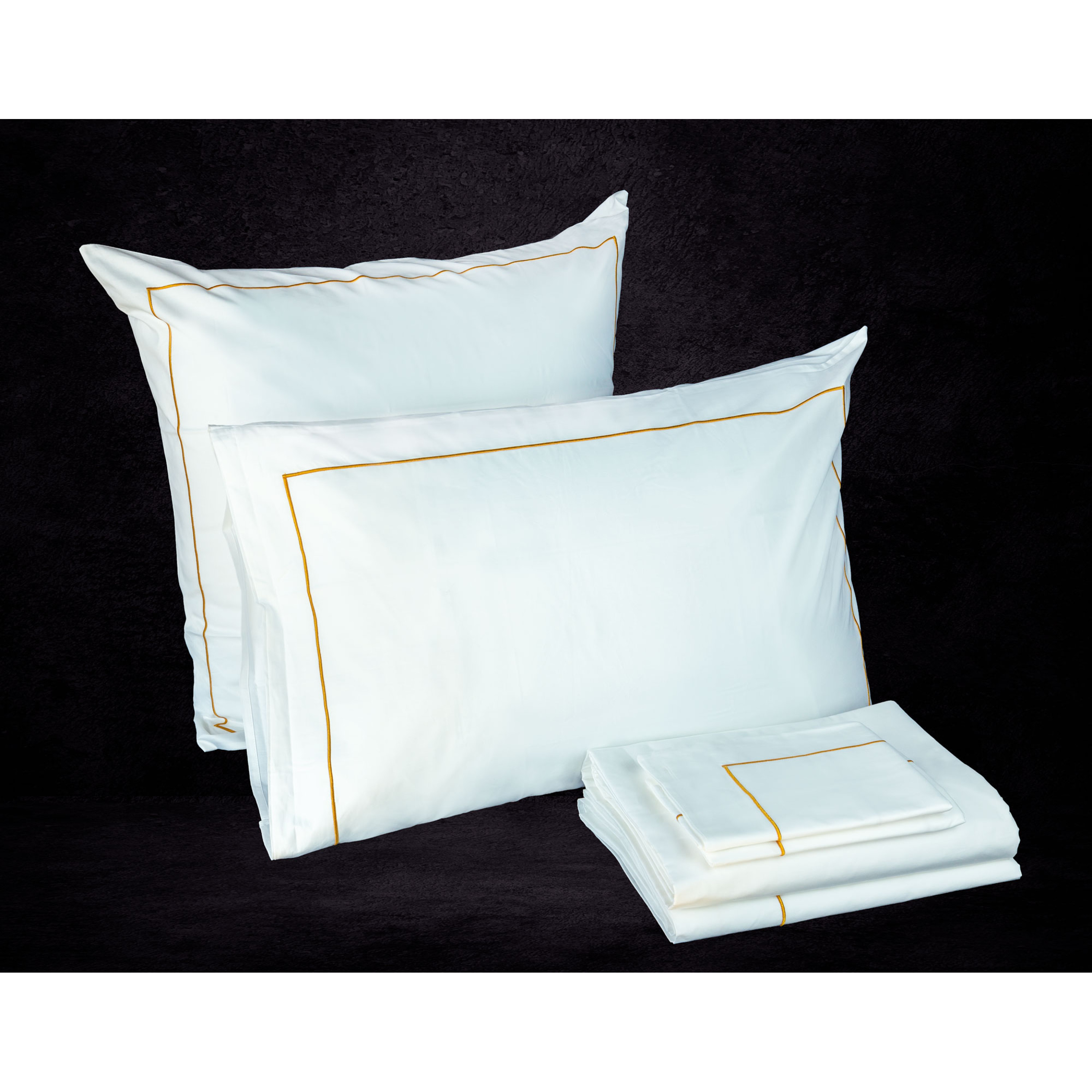 2 Taies d'oreiller bourdon cuivré - Versailles