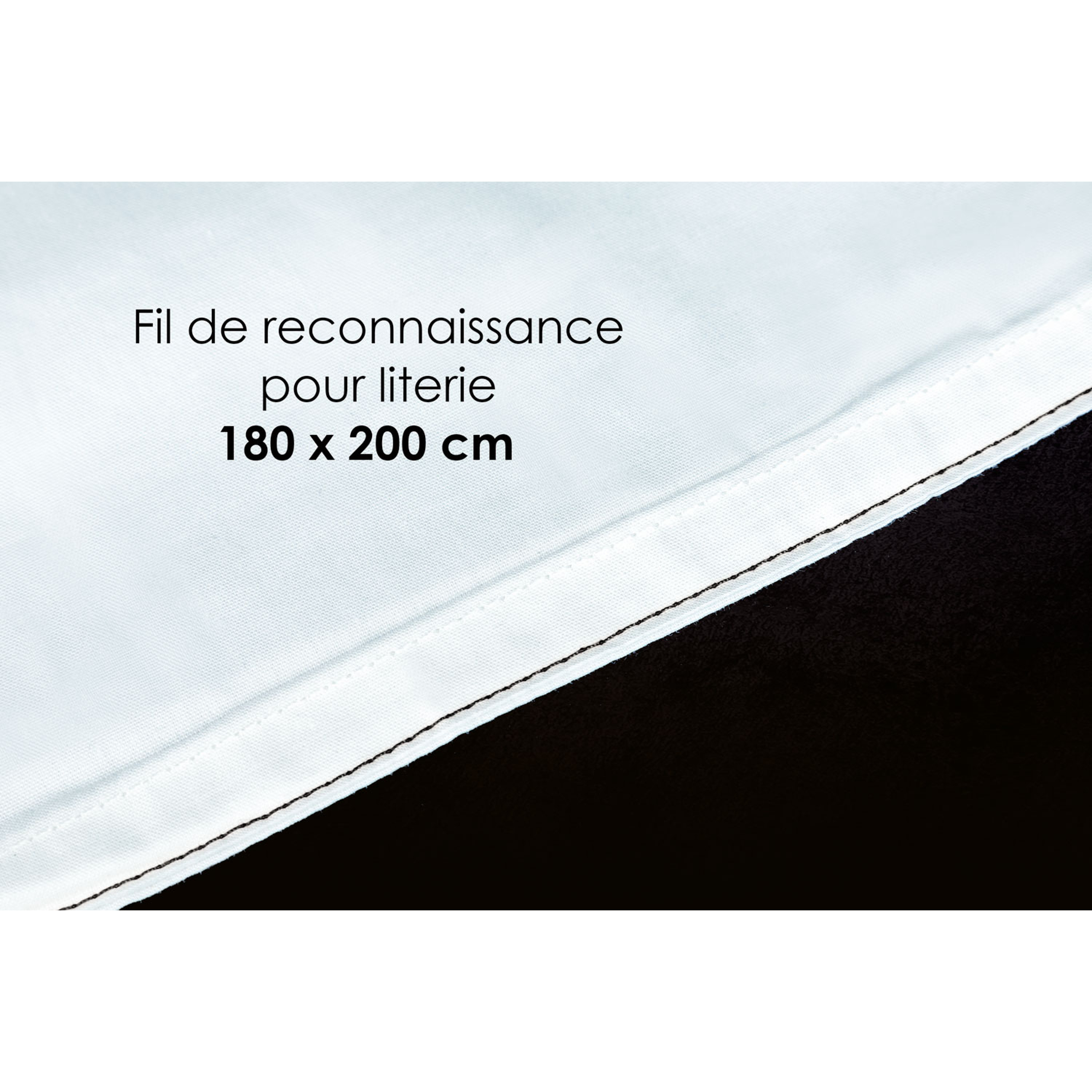 PARURES DRAP PLAT & TAIES BOURDON GRIS – COURCHEVEL