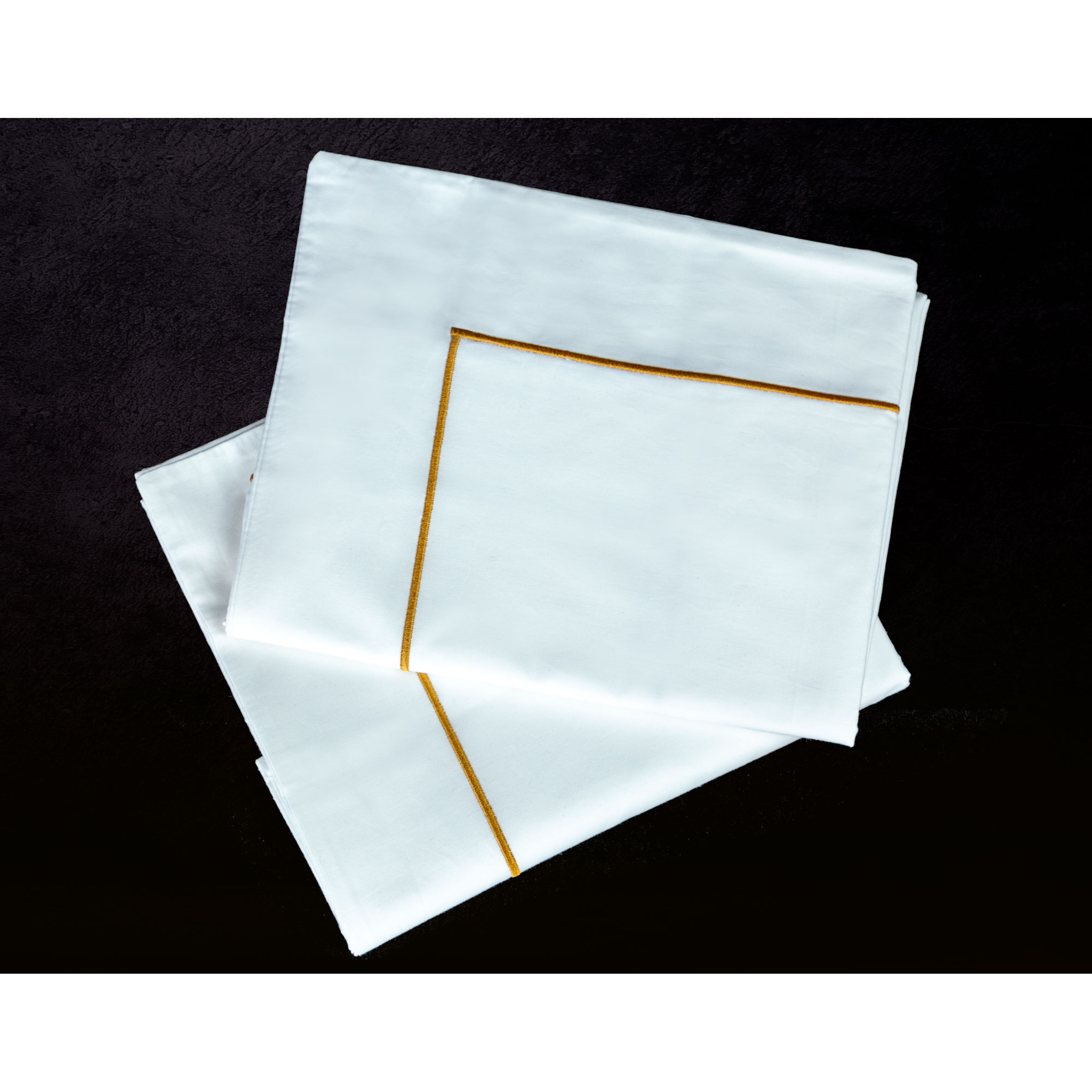 2 Taies d'oreiller bourdon cuivré - Versailles