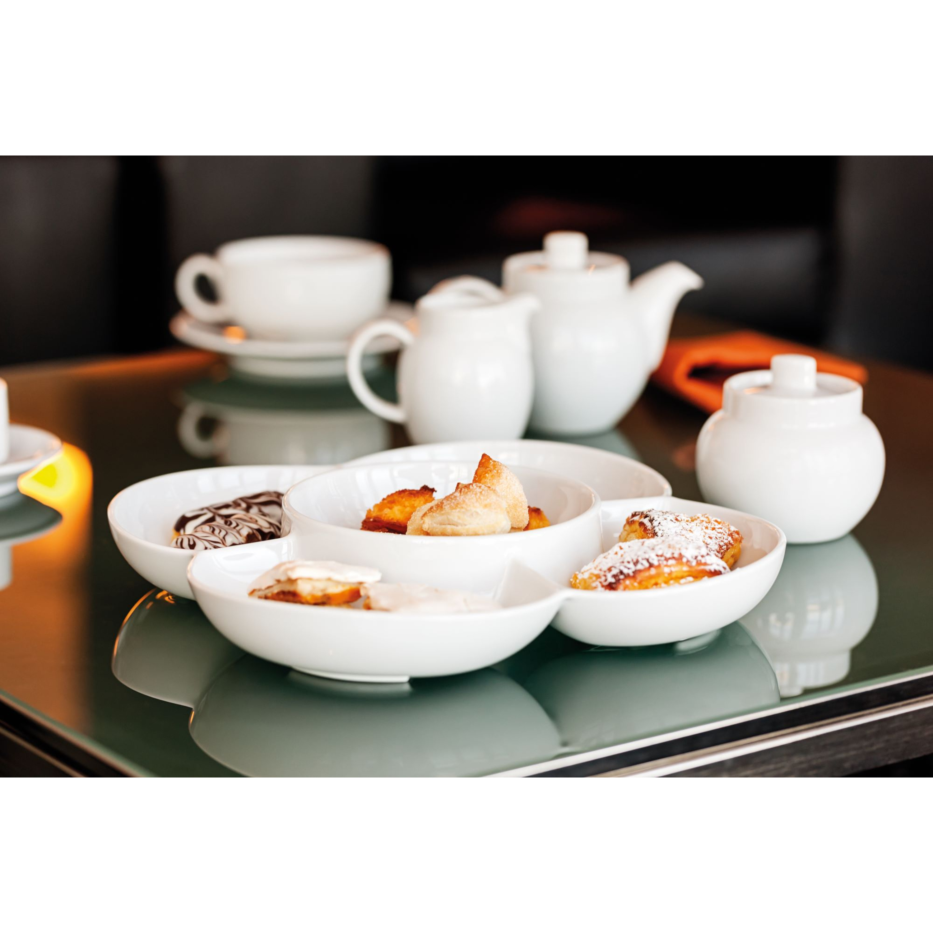 ASSIETTE DE PRESENTATION LUNA WHITE - VISTA ALEGRE