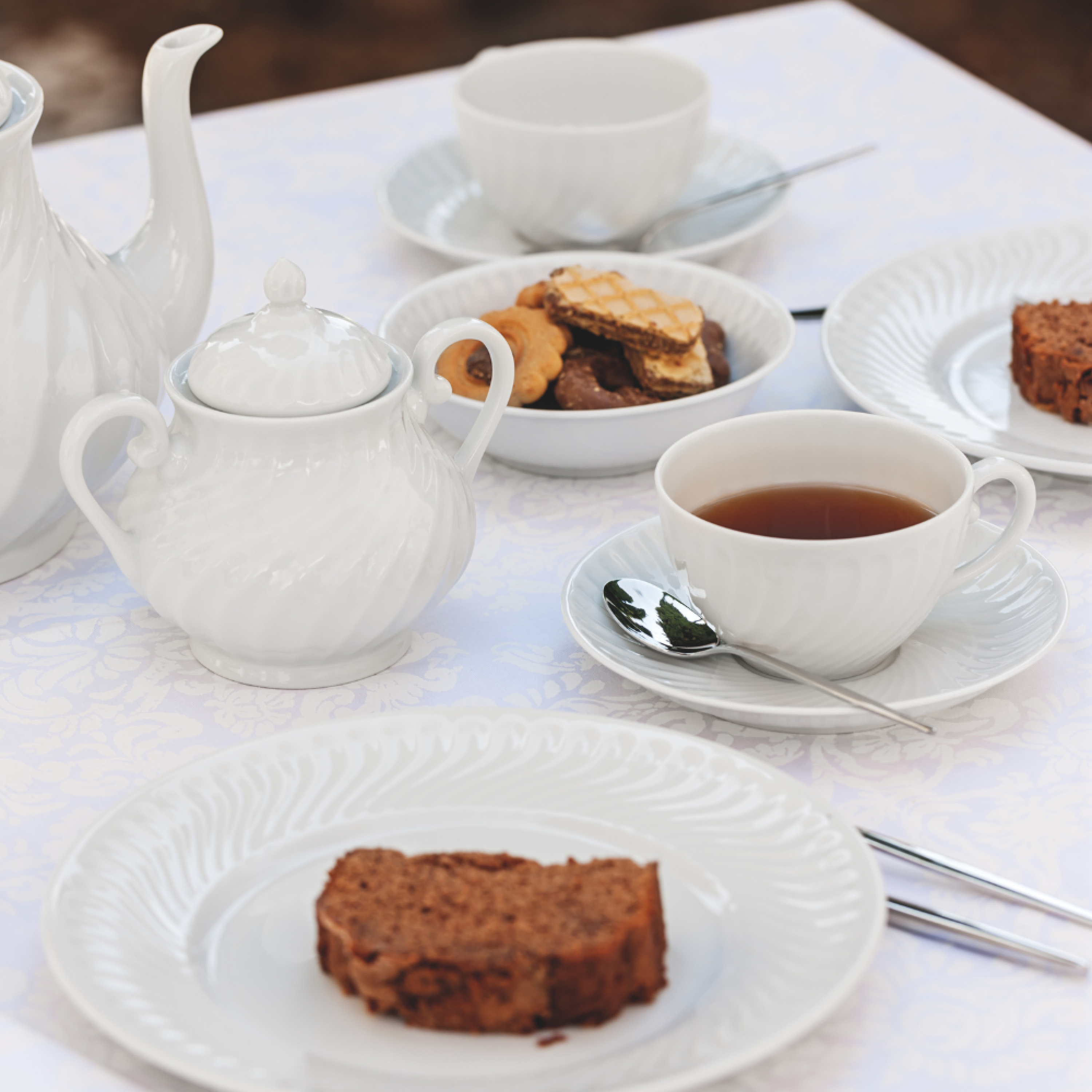 LOT DE 6 ASSIETTES DESSERT SAGRES - VISTA ALEGRE