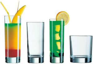 LOT DE 6 VERRES ISLANDE - ARCOROC PRO