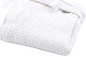 PEIGNOIR COL KIMONO NID D ABEILLE - HOTELLERIE 5 ETOILES