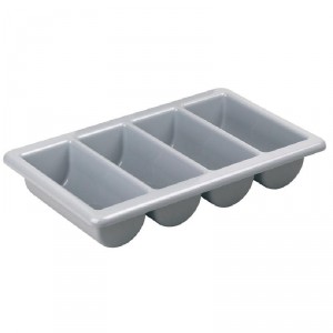 Bac à couverts en plastique