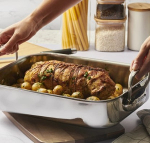 PLAT À RÔTIR INOX AFFINITY - DE BUYER