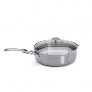 SAUTEUSE BORD DROIT INOX ALCHIMY LOQY - DE BUYER