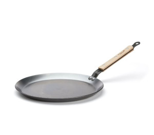 POÊLE À CRÊPES EN ACIER MINERAL B BOIS - DE BUYER