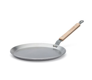 POÊLE À CRÊPES EN ACIER MINERAL B BOIS - DE BUYER