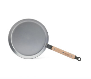 POÊLE À CRÊPES EN ACIER MINERAL B BOIS - DE BUYER