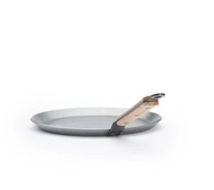 POÊLE À CRÊPES EN ACIER MINERAL B BOIS - DE BUYER