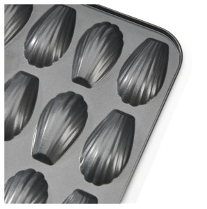PLAQUE MADELEINES ACIER  ANTIADHÉSIF - DE BUYER