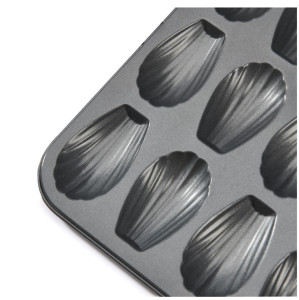 PLAQUE MADELEINES ACIER  ANTIADHÉSIF - DE BUYER