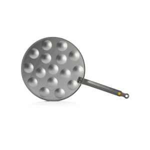 POÊLE À POFFERTJES ET MINI-BLINIS ACIER MINERAL B - DE BUYER