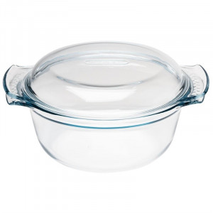 COCOTTE RONDE EN VERRE -  PYREX