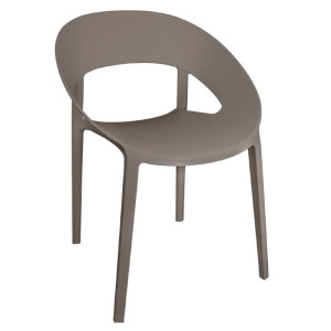 Chaise enveloppante en polypropylène - Lot de 4