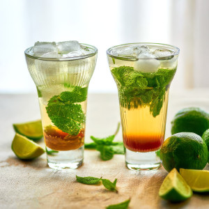 4 verres à pastis CALANQUES - La Rochère