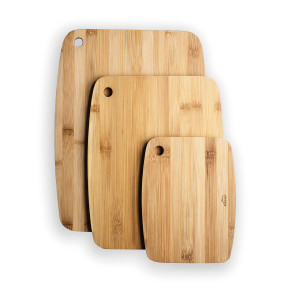 SET 3 PLANCHES A DECOUPER EN BAMBOU