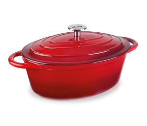 COCOTTE EN FONTE EMAILLEE - RED COLLECTION