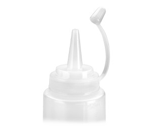 BOUTEILLE BIBERON COL BLANC 40CL