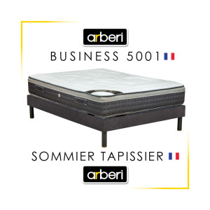 Ensemble Hôtellerie Arberi Business 5001 + Sommier tapissier Arberi