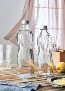 BOUTEILLE DE TABLE AQUA EN VERRE - BORMIOLI
