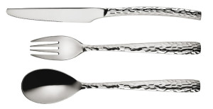 12 CUILLÈRES DE TABLE COLLECTION TAM-TAM - LEBRUN COUVERTS & ORFEVRERIE