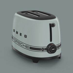 TOASTER 2 TRANCHES TSF01 PORSCHE - SMEG