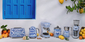 Grille-Pain/Toaster années 50 TSF01 Blu Mediterraneo  - Dolce & Gabbana x SMEG
