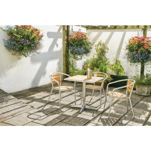 Fauteuil en frêne et aluminium - ARBERI
