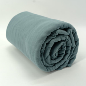 Parure de lit  Double Gaze de coton - Cassis