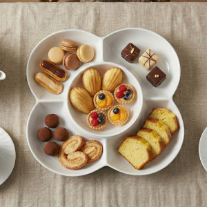 ASSIETTE DE PRESENTATION LUNA WHITE - VISTA ALEGRE