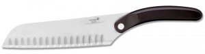 Couteau Santoku lame alvéolée - Déglon Premium