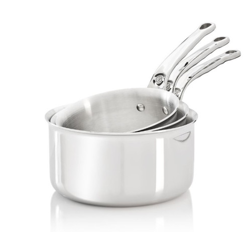 SET 3 CASSEROLES INOX AFFINITY - DE BUYER